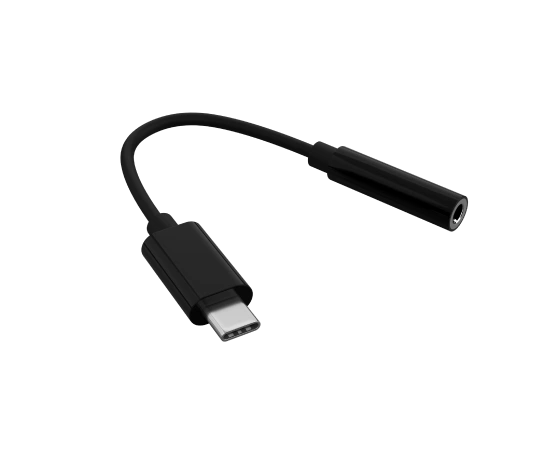 تبدیل Type C to 3.5mm  black