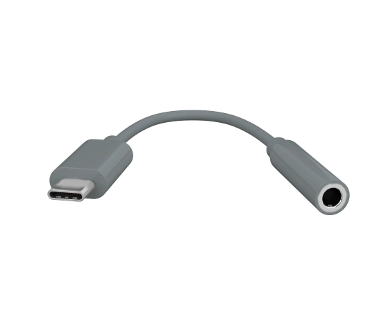 تبدیل Type C to 3.5mm  gray